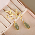 Argent Boucle d'oreille charmant pour toute occasion