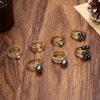 Perle Bague magnifique au style unique