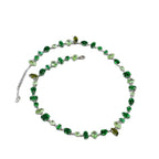 Argent Collier magnifique au style unique