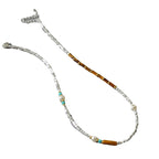 Argent Collier artisanal délicat