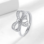 Argent Bague artisanal délicat