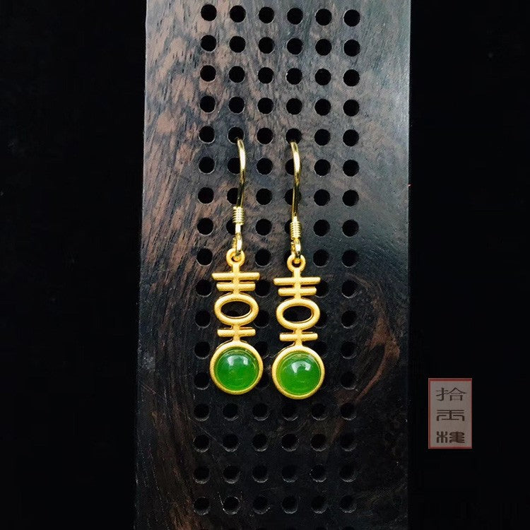 Argent Boucle d'oreille charmant pour toute occasion