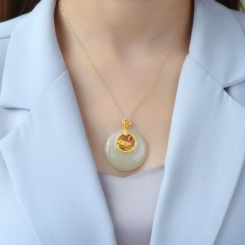 Argent Collier élégant pour toute occasion