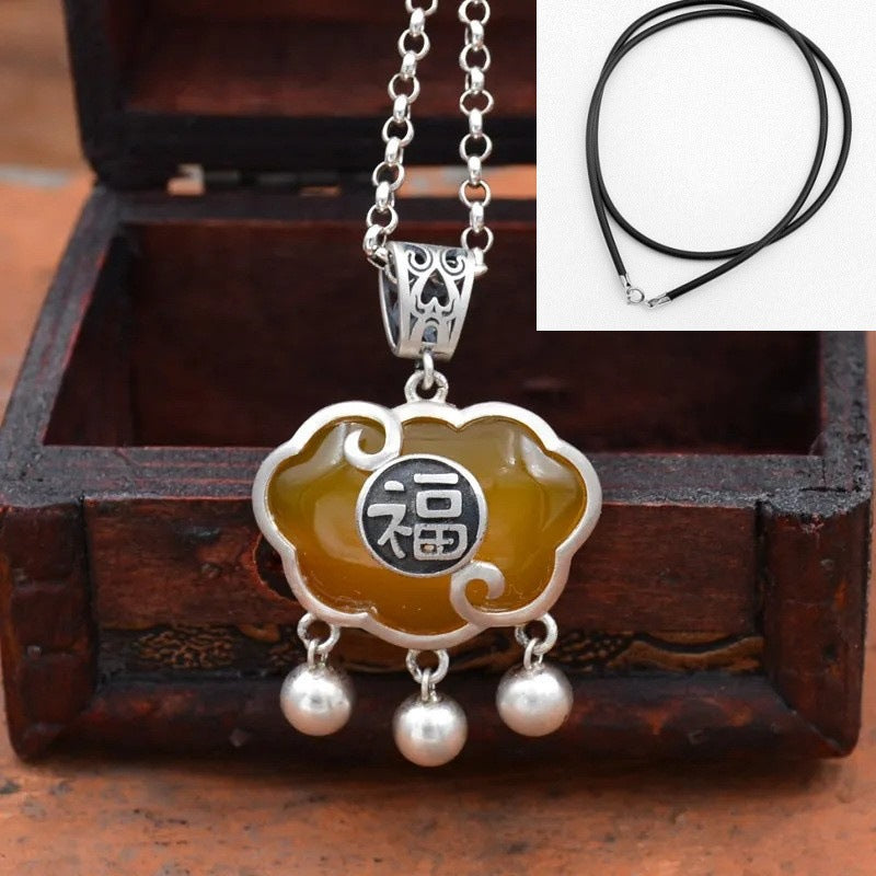 Argent Collier classique au charme intemporel