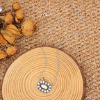 Argent Collier élégant pour toute occasion