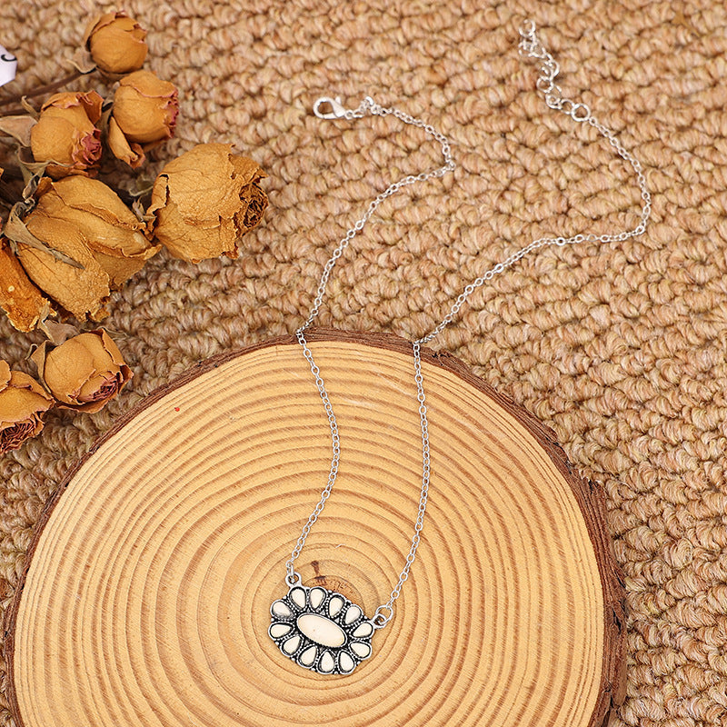 Argent Collier charmant pour toute occasion