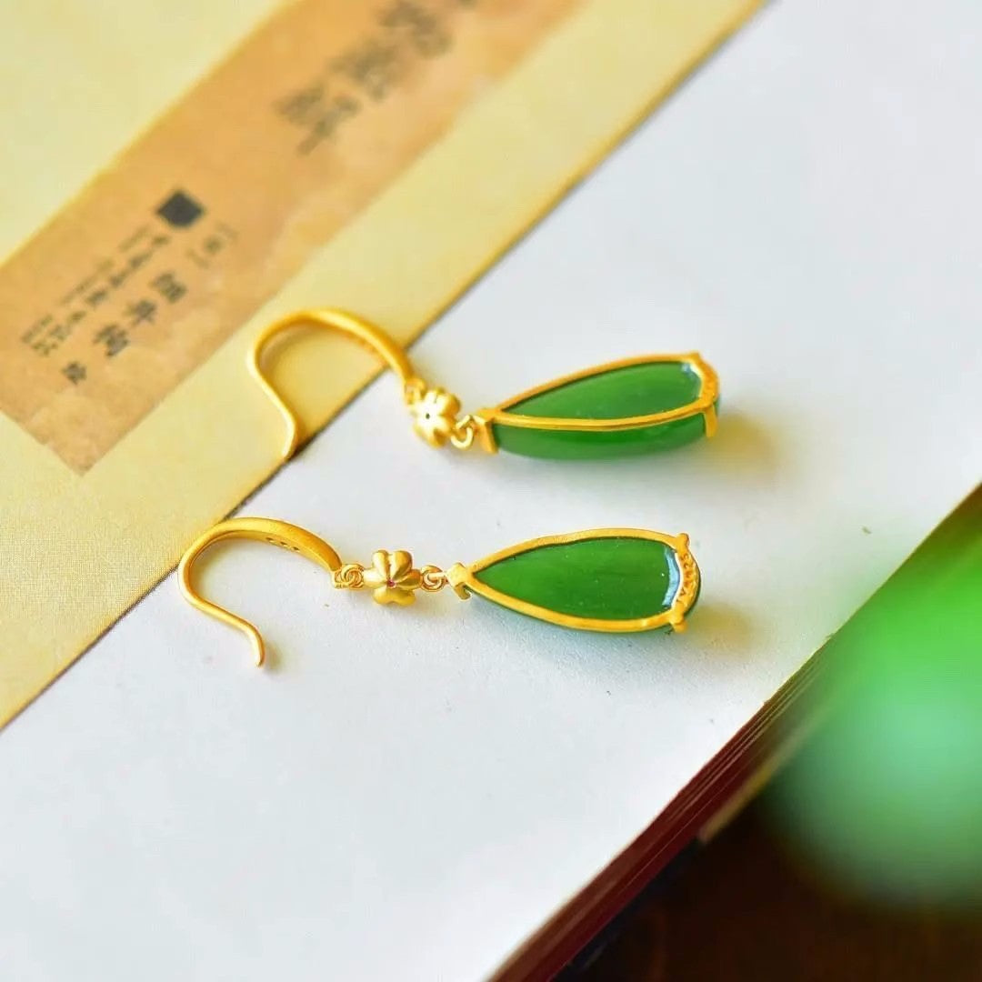 Argent Boucle d'oreille charmant pour toute occasion