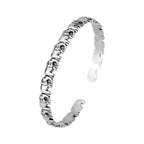 Argent Bracelet classique au charme intemporel