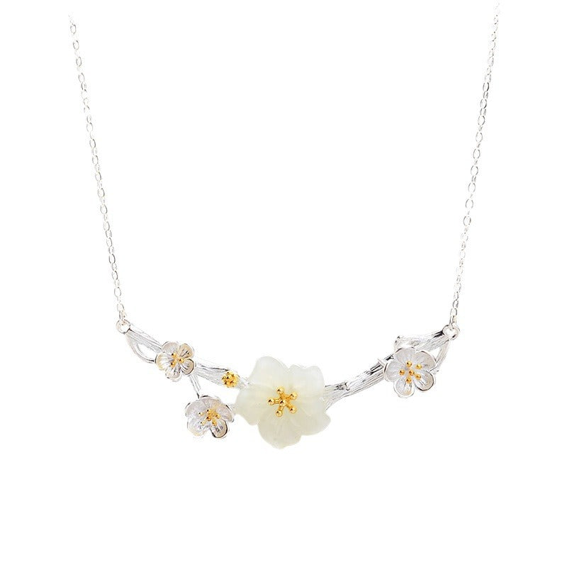 Argent Collier charmant pour toute occasion