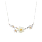 Argent Collier charmant pour toute occasion