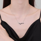 Argent Collier artisanal délicat