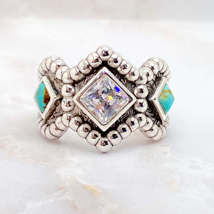 Argent Bague artisanal délicat