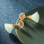 Argent Boucle d'oreille artisanal délicat