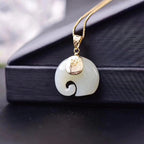 Argent Collier vintage fait main