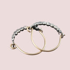 Argent Boucle d'oreille charmant pour toute occasion