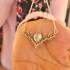 Argent Collier romantique pour moments spéciaux