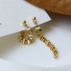 Argent Boucle d'oreille charmant pour toute occasion