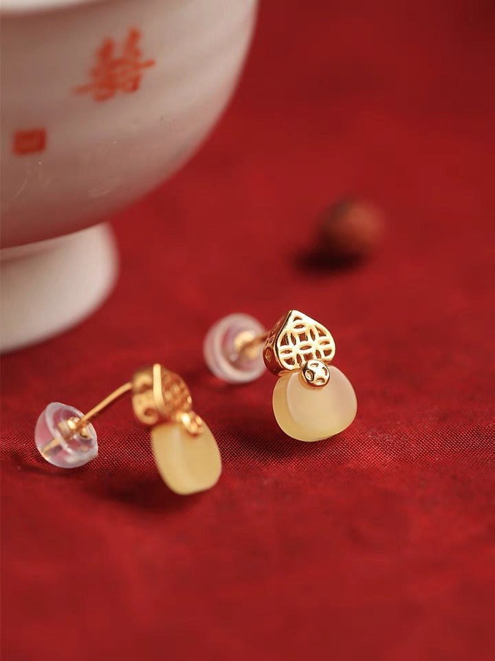 Argent Boucle d'oreille charmant pour toute occasion