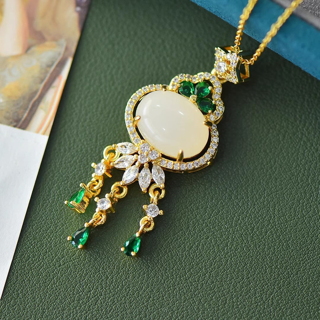 Argent Collier élégant pour toute occasion