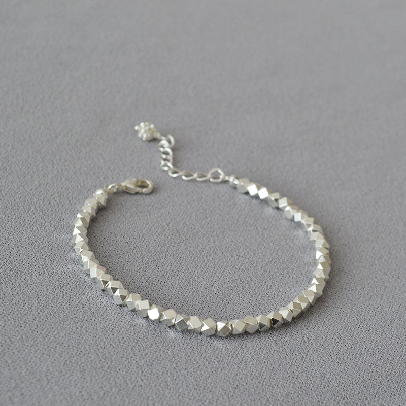 Argent Bracelet classique au charme intemporel