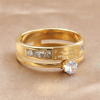 Bague classique au charme intemporel