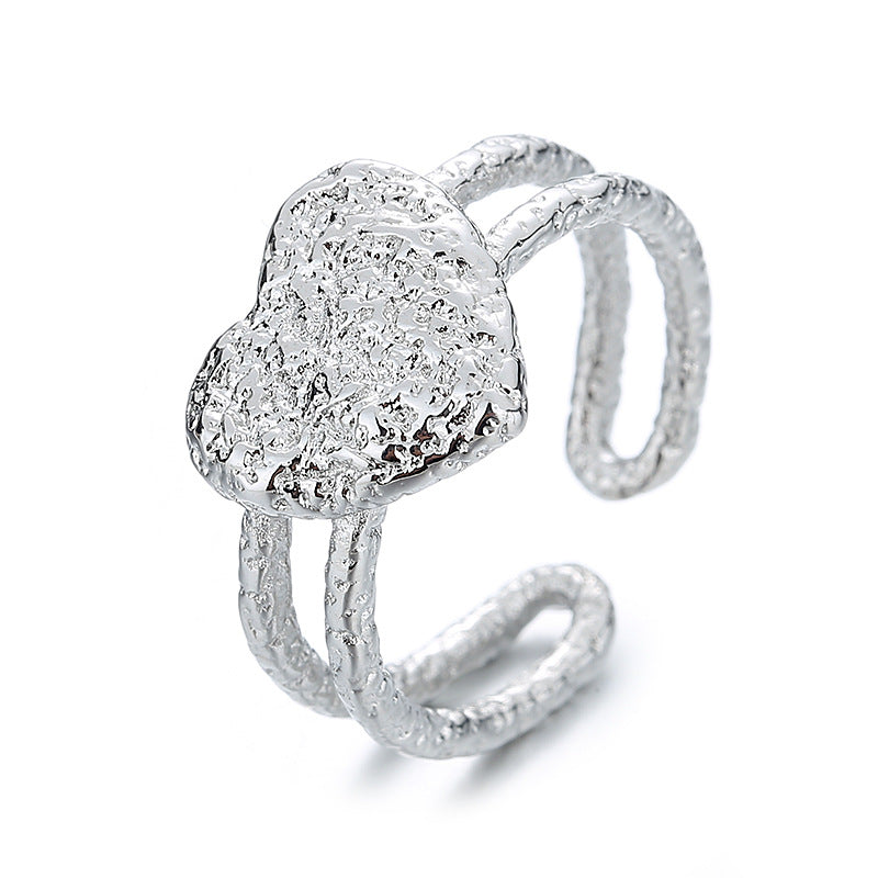 Argent Bague classique au charme intemporel