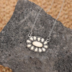 Argent Collier charmant pour toute occasion