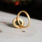 Argent Bague classique au charme intemporel