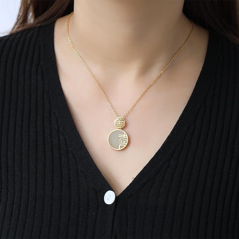 Argent Collier romantique pour moments spéciaux