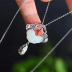 Argent Collier élégant pour toute occasion