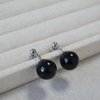 Argent Boucle d'oreille artisanal délicat