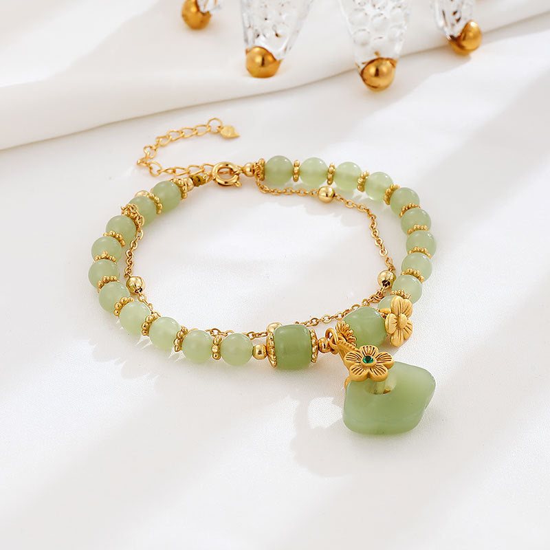 Argent Bracelet classique au charme intemporel