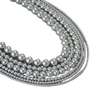 Argent Collier élégant pour toute occasion