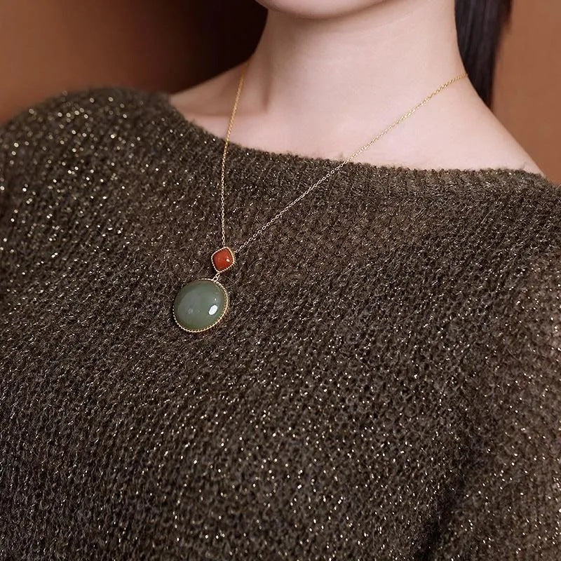 Argent Collier charmant pour toute occasion