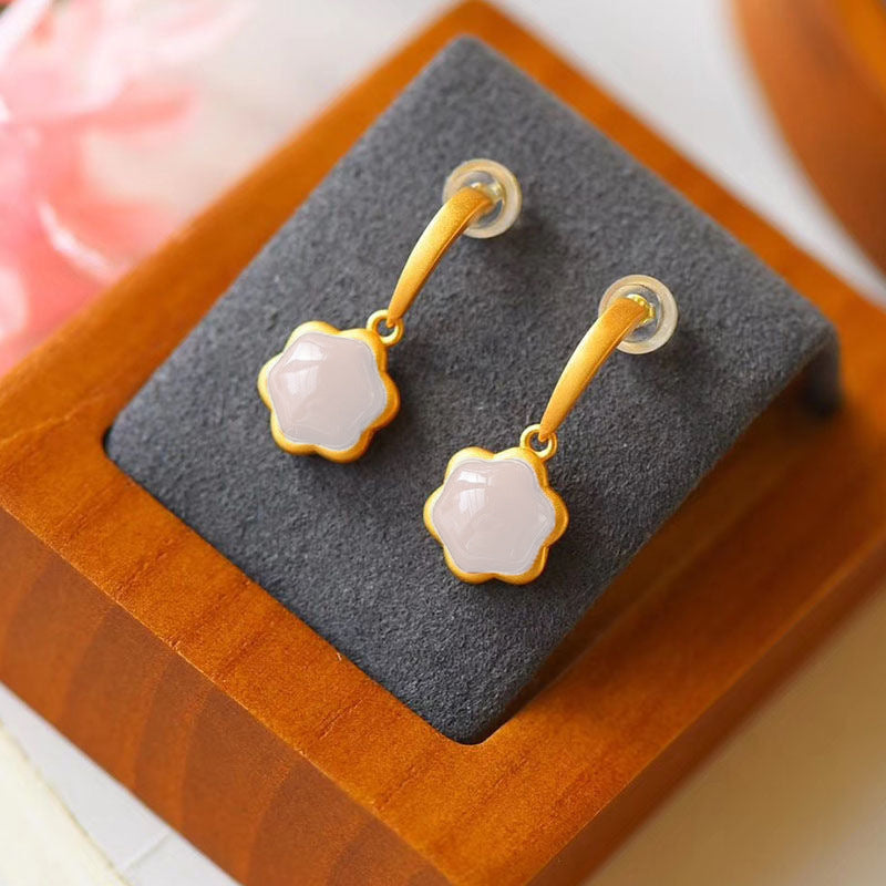 Argent Boucle d'oreille charmant pour toute occasion