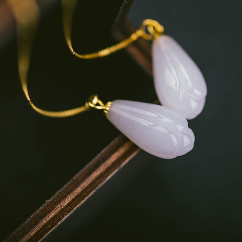 Argent Boucle d'oreille artisanal délicat