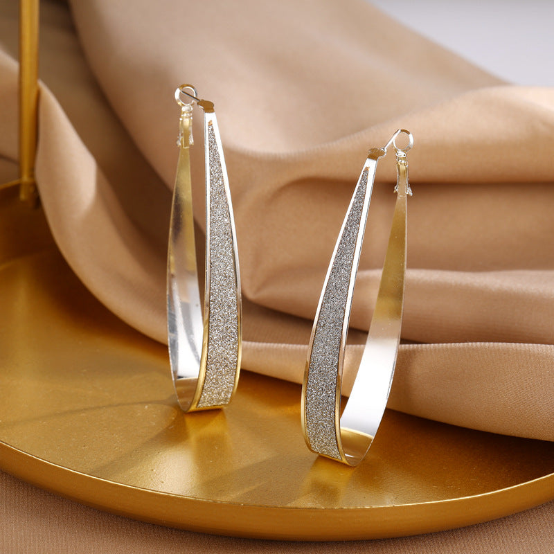 Argent Boucle d'oreille charmant pour toute occasion