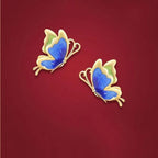 Argent Boucle d'oreille artisanal délicat