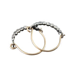 Argent Boucle d'oreille charmant pour toute occasion