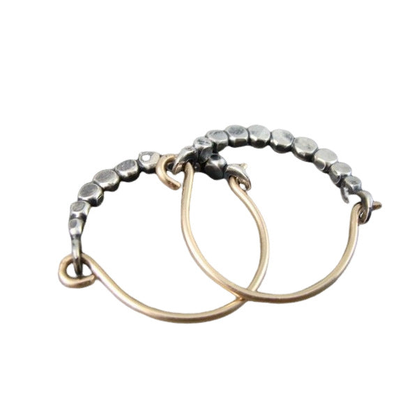 Argent Boucle d'oreille charmant pour toute occasion