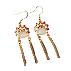 Argent Boucle d'oreille charmant pour toute occasion