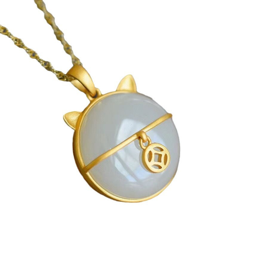 Argent Collier charmant pour toute occasion