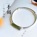 Argent Bracelet magnifique au style unique