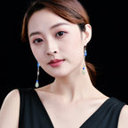 Argent Boucle d'oreille artisanal délicat