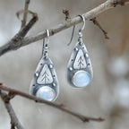 Argent Boucle d'oreille charmant pour toute occasion