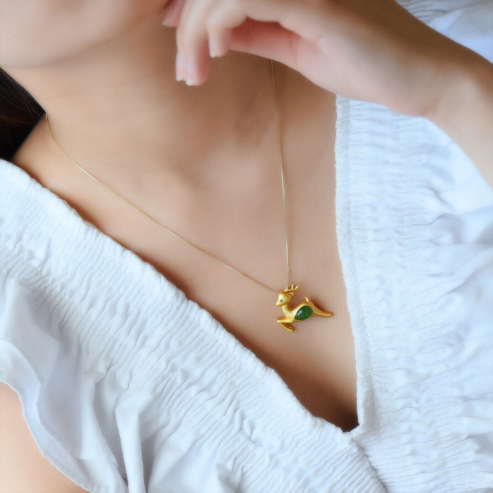 Argent Collier charmant pour toute occasion