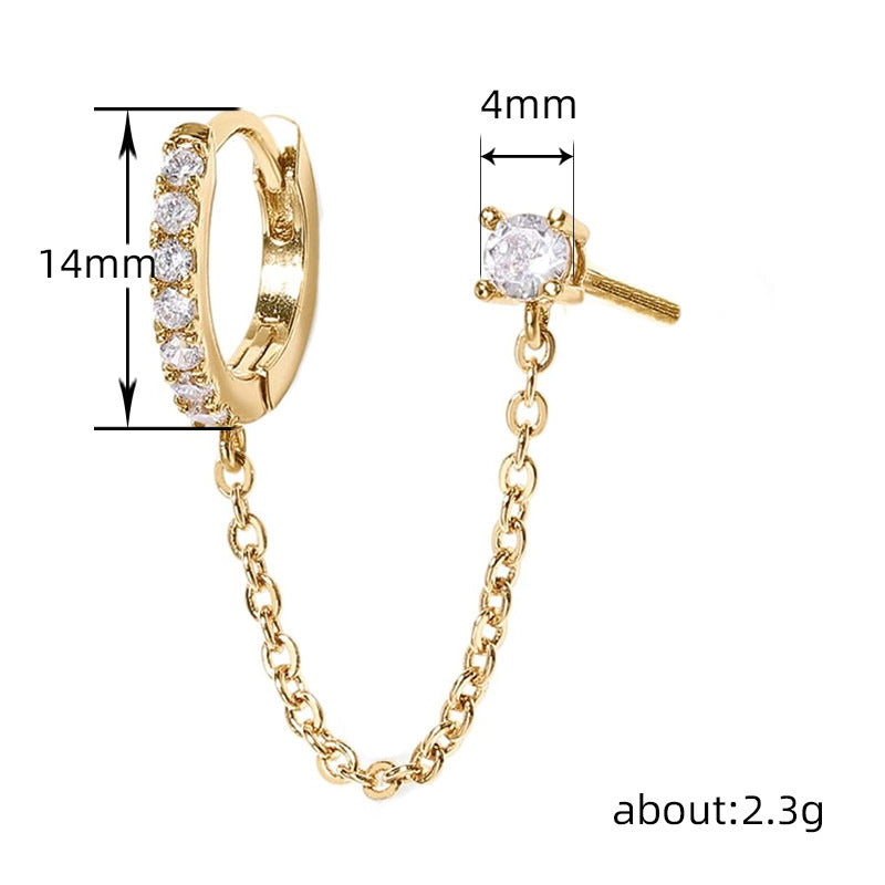 A Must-Have - Boucle d'oreille sublime pour tous les jours