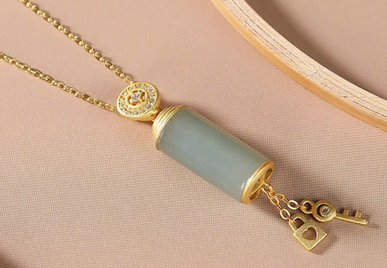 Argent Collier élégant pour toute occasion