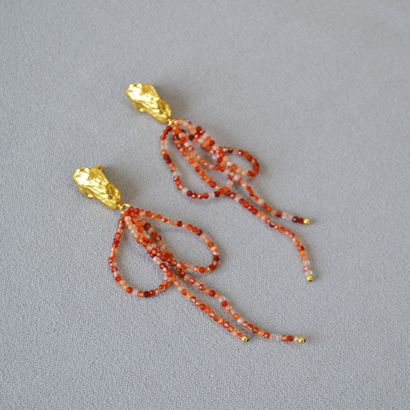 Argent Boucle d'oreille charmant pour toute occasion