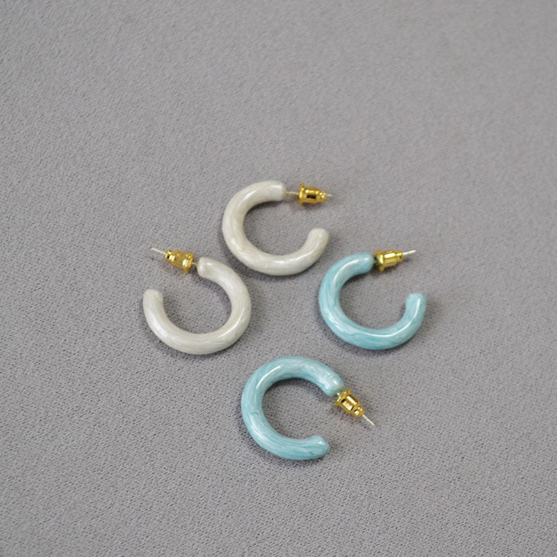 Argent Boucle d'oreille charmant pour toute occasion